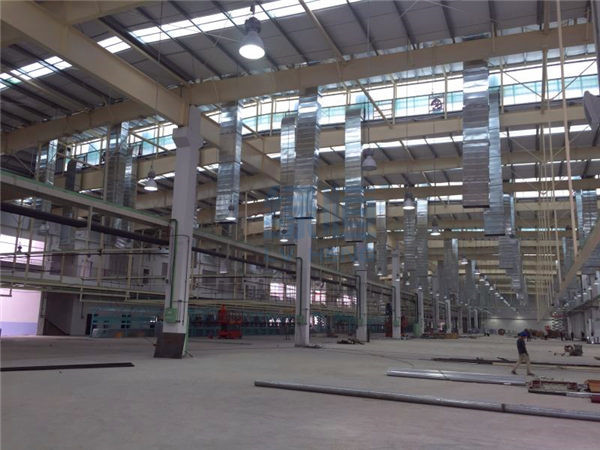 钢构厂房安装
