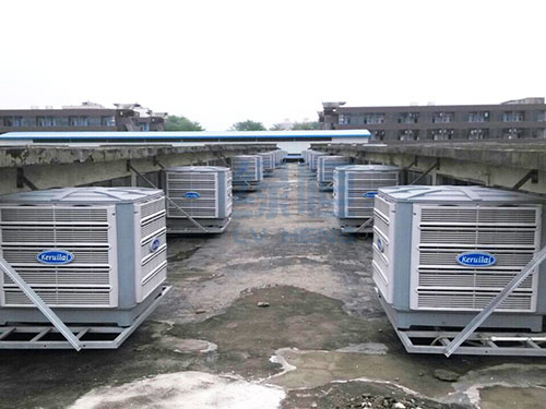 侧出风安装案例