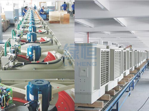 环保空调装配车间