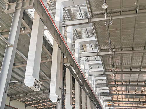 机械车间降温案例