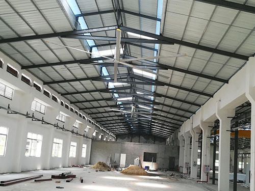 CNC车间降温案例