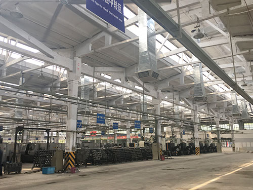 汽车配件车间降温案例