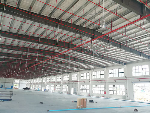 设备车间降温案例